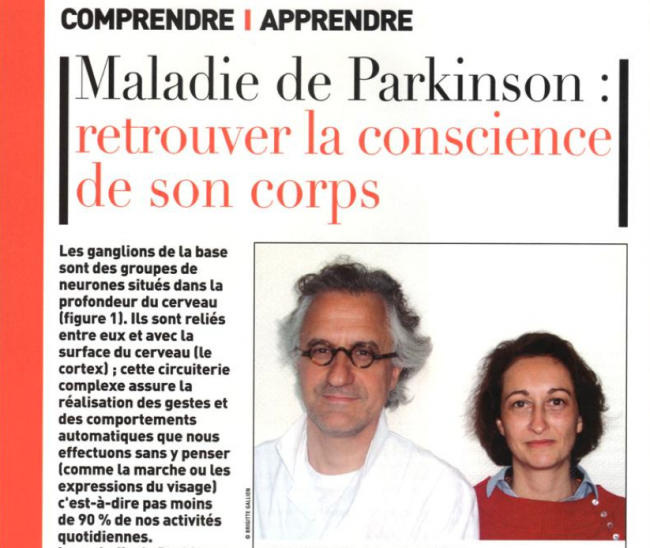 PARKINSON et sophrologie- Christel NEUMAGER et Marc VERIN - Article-expérience CHU Rennes